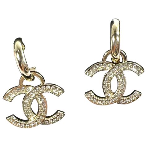 chanel earrings sale online|pre owned Chanel earrings.